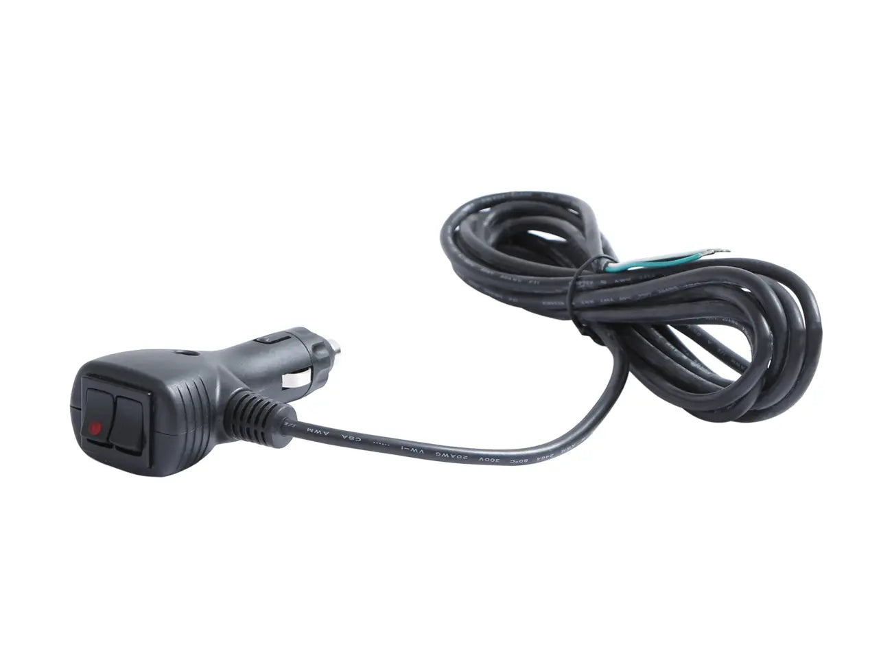 Straight lead with double switched cigar plug for Haztec magnetic beacons
