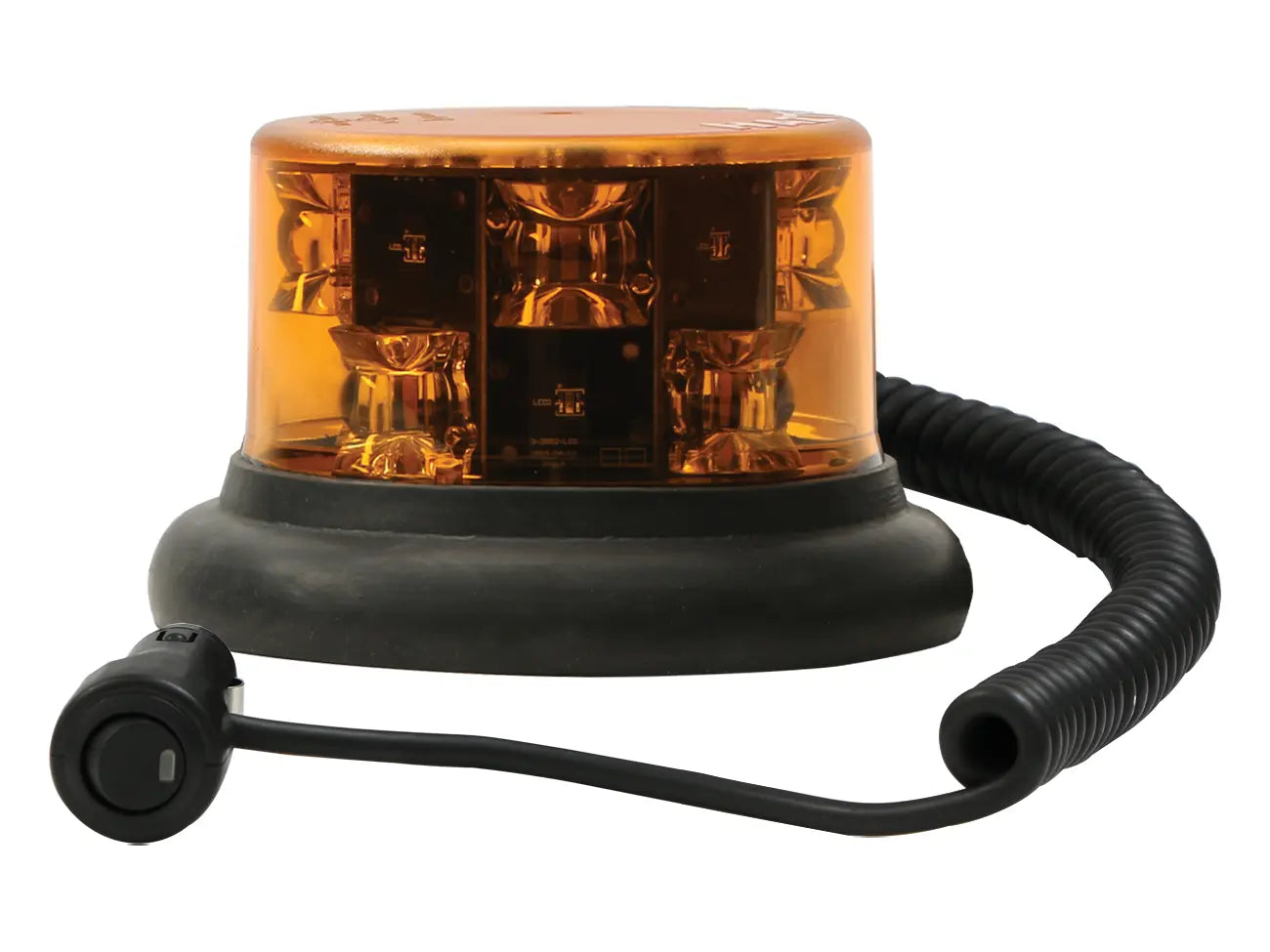Impact LPD 8 LED amber beacon with magnetic mount