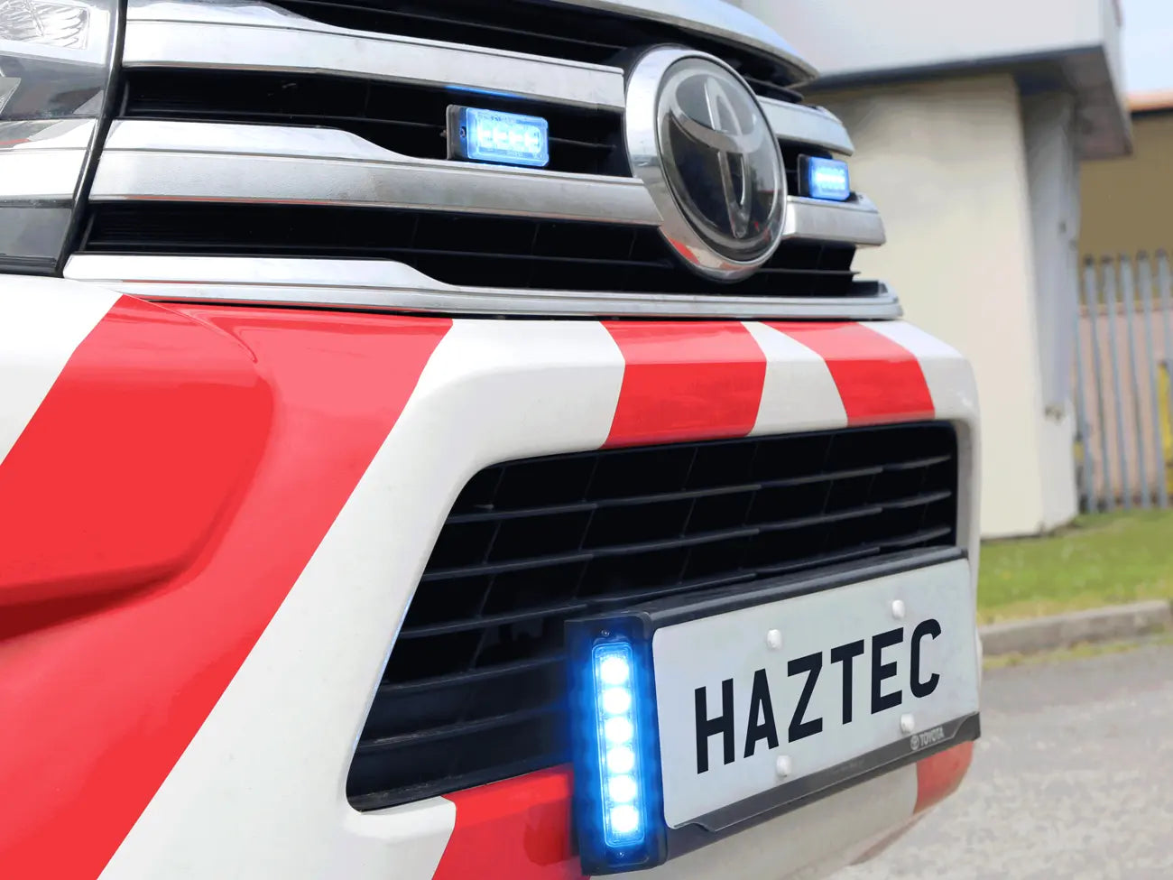 Ultra Slim 4 LED Warning Light - Single/Split Colours