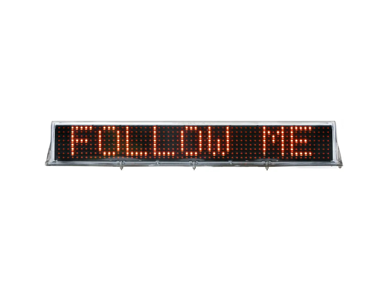 5-9505 LED Message Sign with 'FOLLOW ME' message