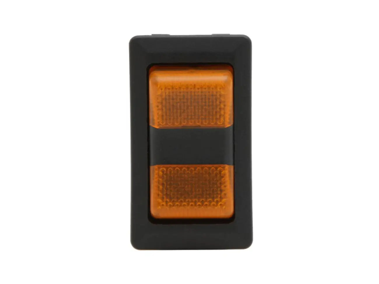 On/Off/On Large Rocker Switch with 'ON' Indicator, 12V - Various Colours