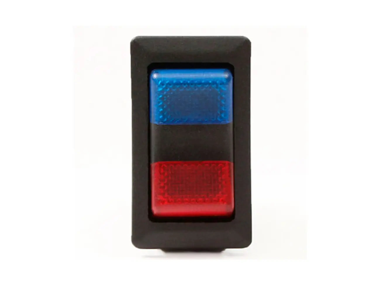 On/Off/On Large Rocker Switch with 'ON' Indicator, 12V - Various Colours