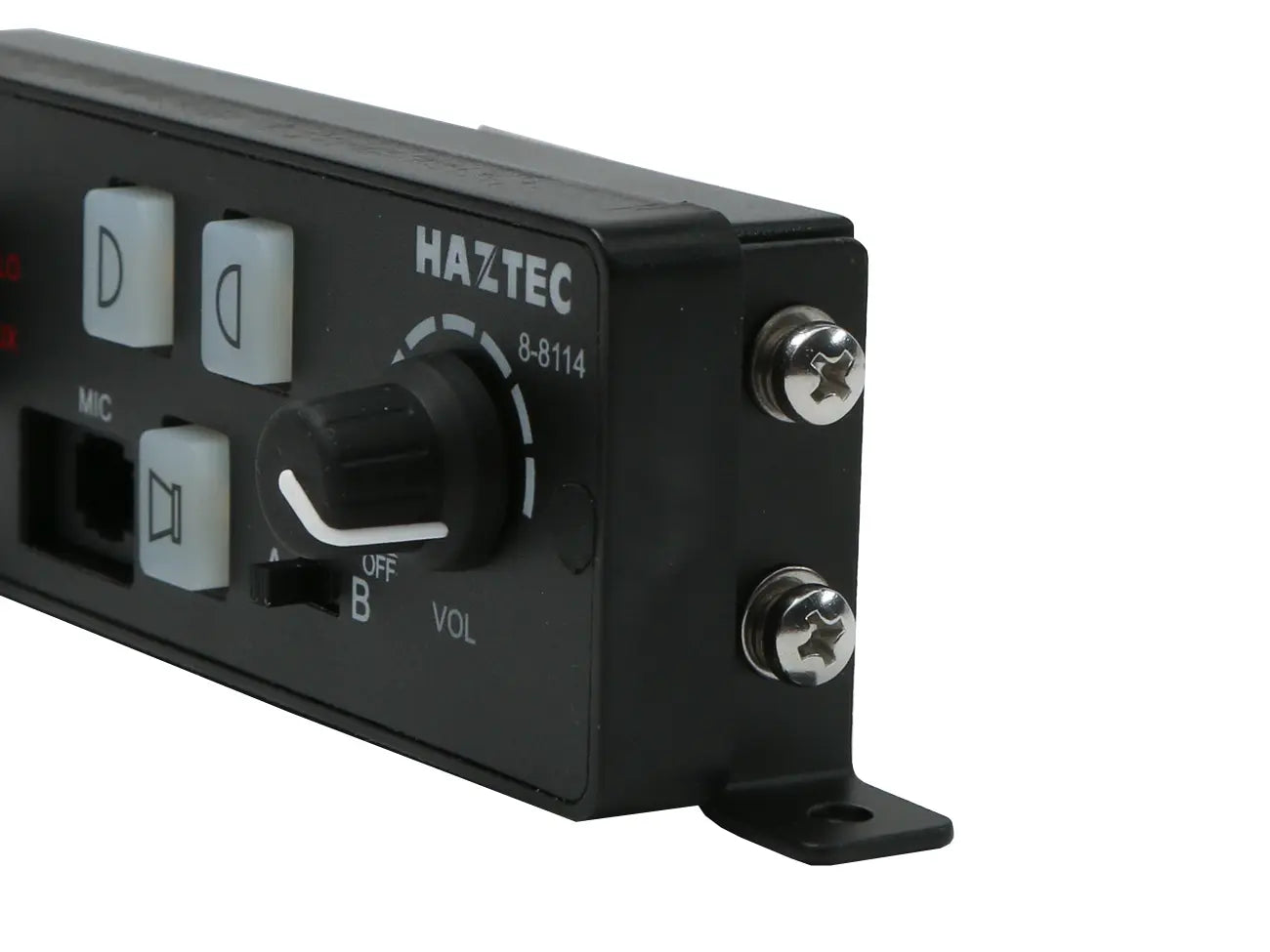 EuroPro 100W Dash/Remote Mount Siren with Microphone and Min 90dBA Volume Control