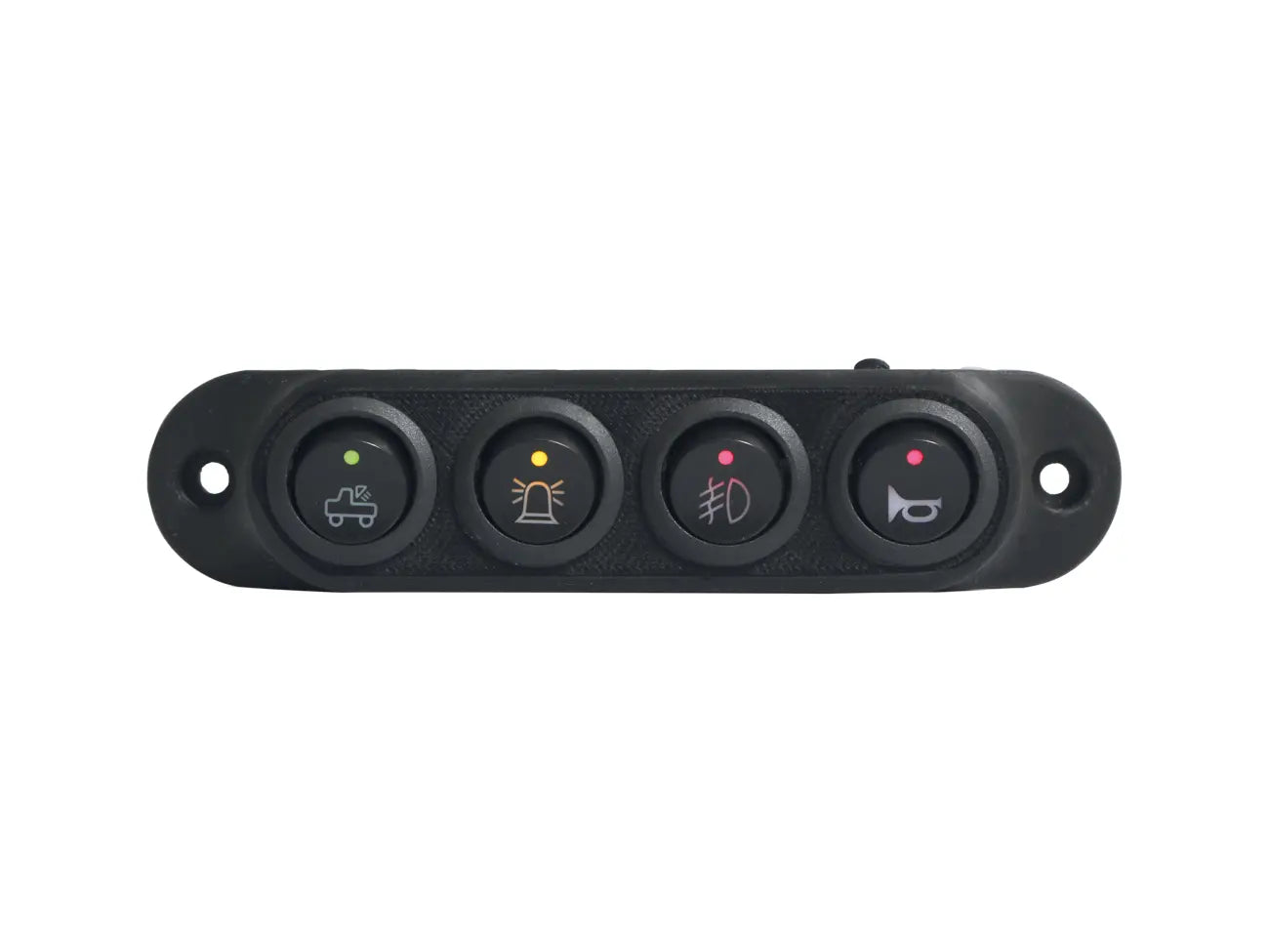 Rectangular Switch Console with 4x Backlit Switches