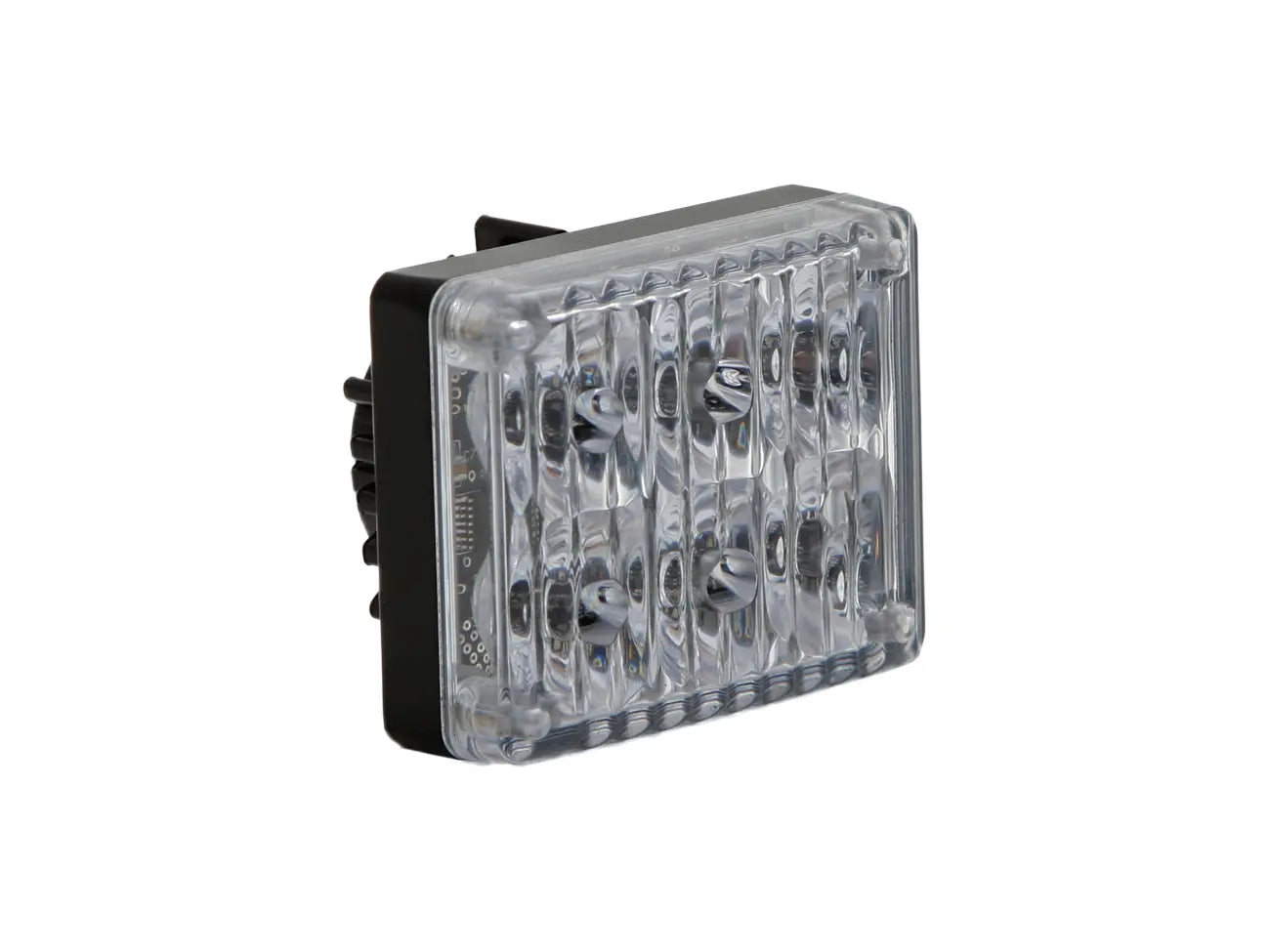 Pair of 6 LED Single Hole Mount Warning Light