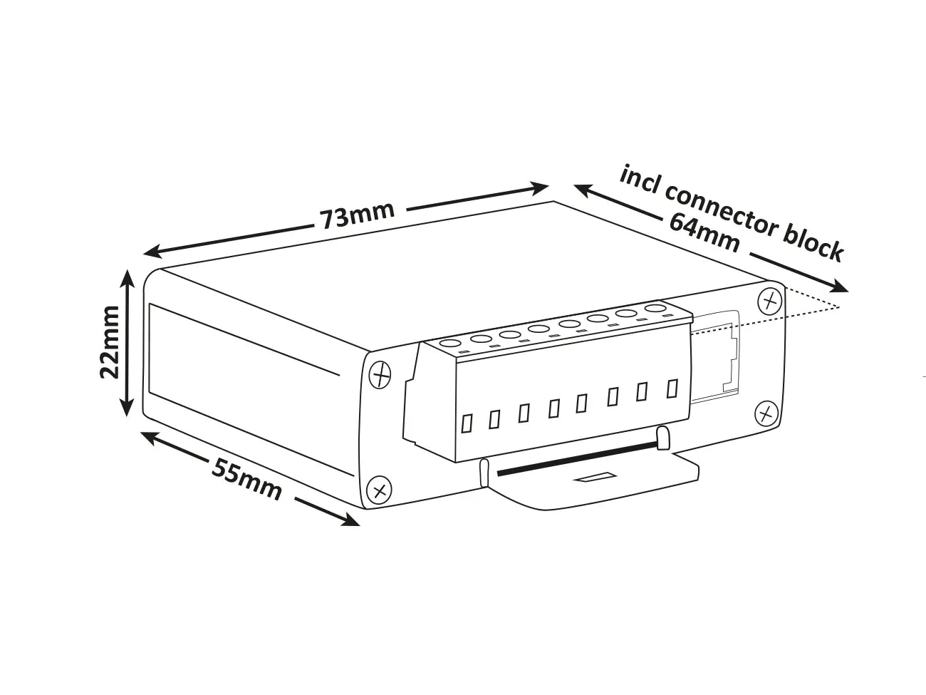 EuroSmart Ultra Compact Programmable Siren