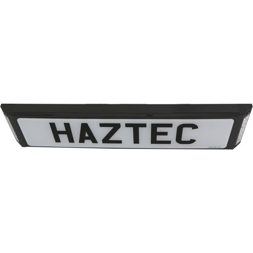 Angled Number Plate Plinth System with 2x 6 LED Lights