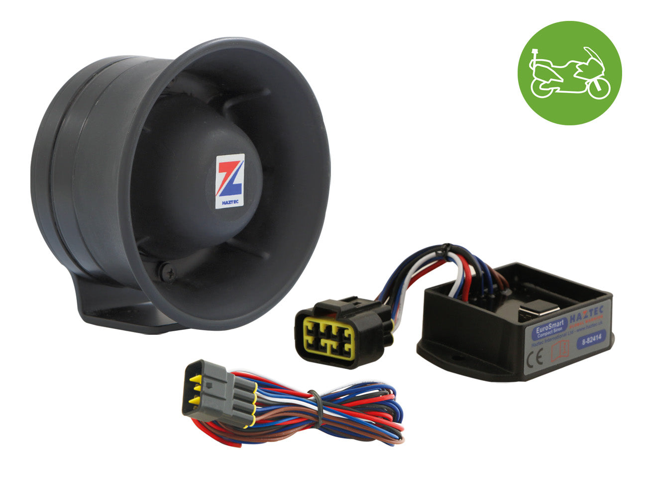 Motorcycle siren and speaker equipment