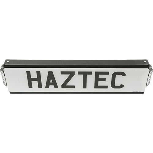 Angled Number Plate Plinth System with 2x 4 LED Lights