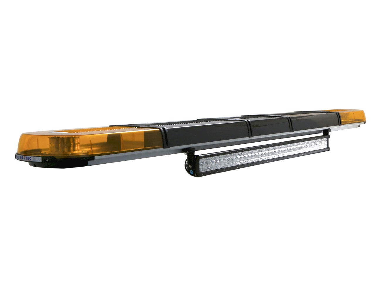 Xpert DX airport lightbar with amber lens and bar light
