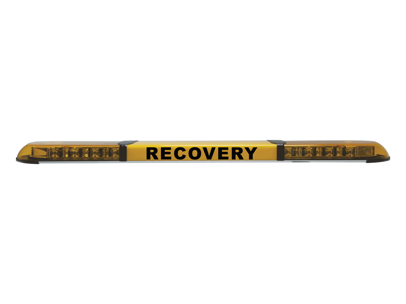 Xpert SLX Lightbar with amber lens and 'RECOVERY' sign