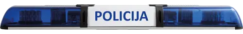 Xpress Lightbar with 'POLICE' sign