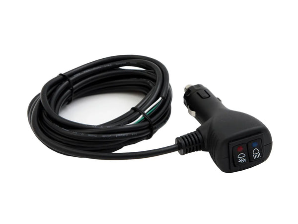 Straight lead with double switched cigar plug for Haztec magnetic beacons