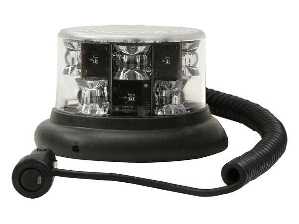 Impact LPD 8 LED beacon with magnetic mount