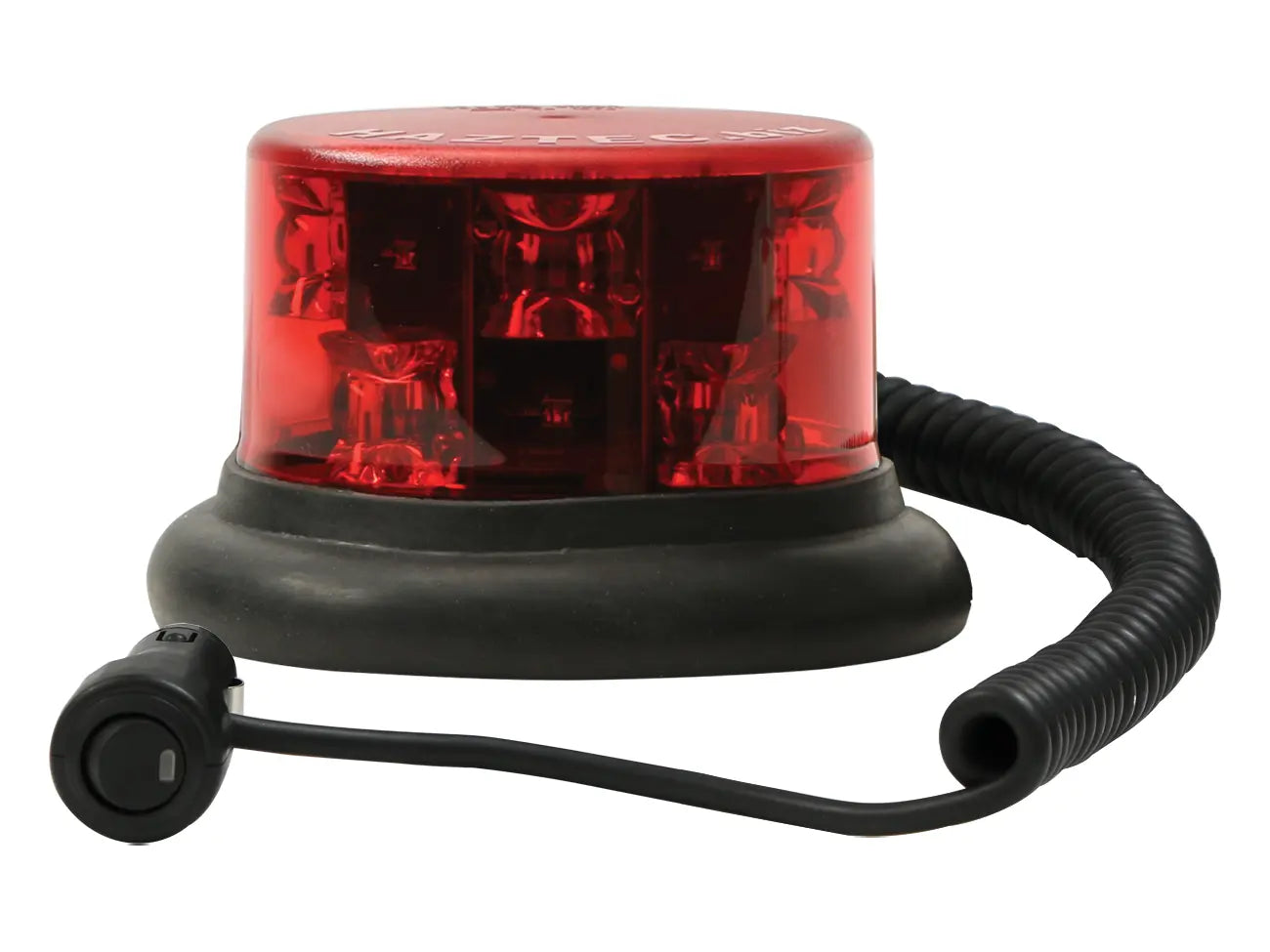 Impact LPD 8 LED red beacon with magnetic mount