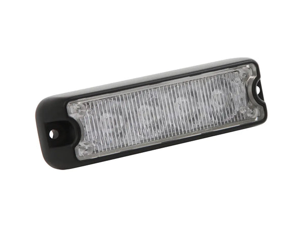 4 LED Compact Surface Mount Warning Light - Single/Split Colours
