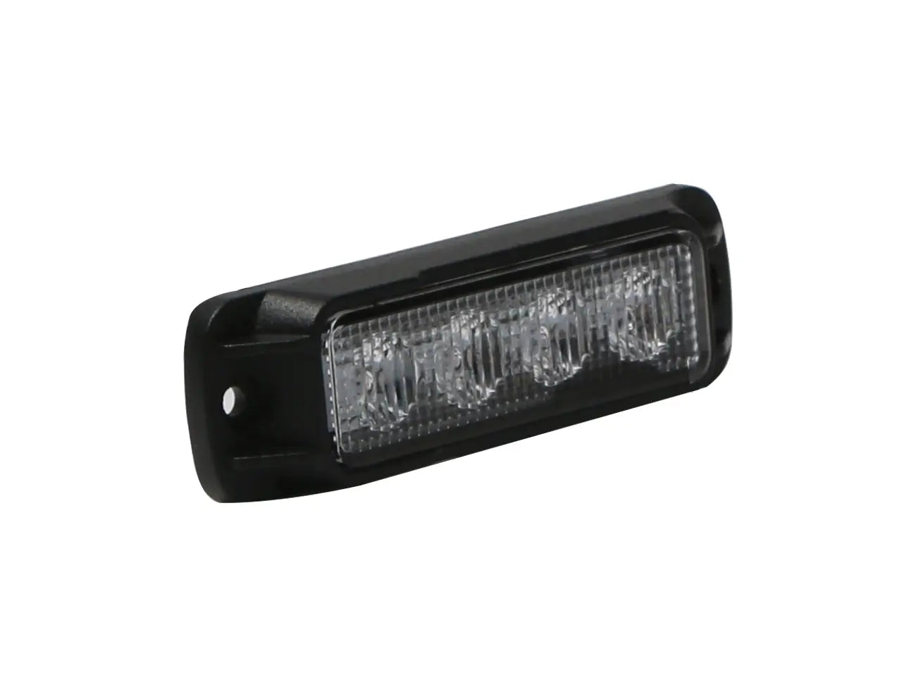 Slim 4 LED Warning Light - Horizontal Mount