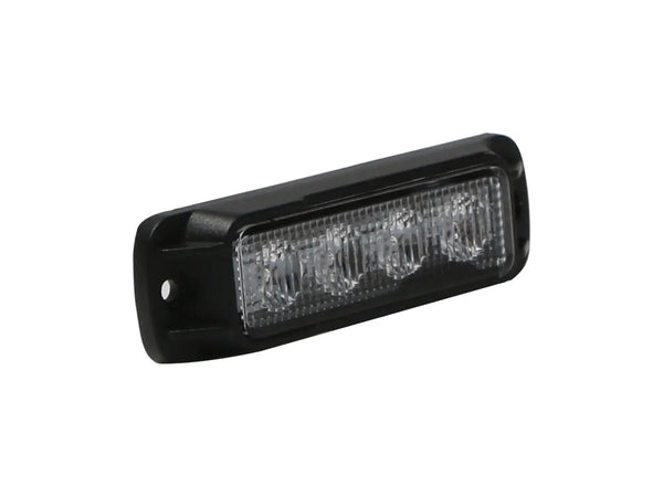 Slim 4 LED Warning Light - Horizontal Mount