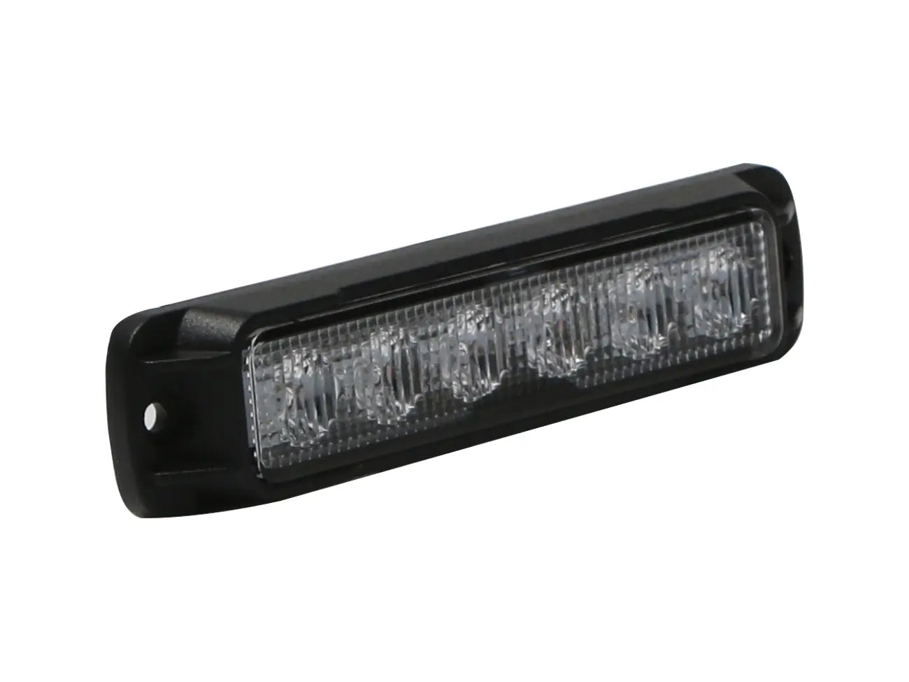 【Hi_　DH-915R(W)】 Slim 6 LED Warning Light (R65) - Horizontal Mount