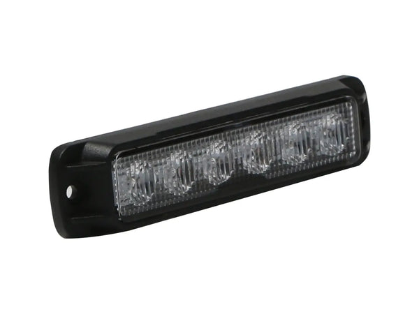 Slim 6 LED Warning Light - Horizontal Mount