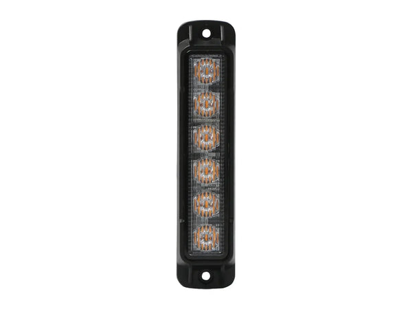 Slim 6 LED Warning Light - Vertical Mount
