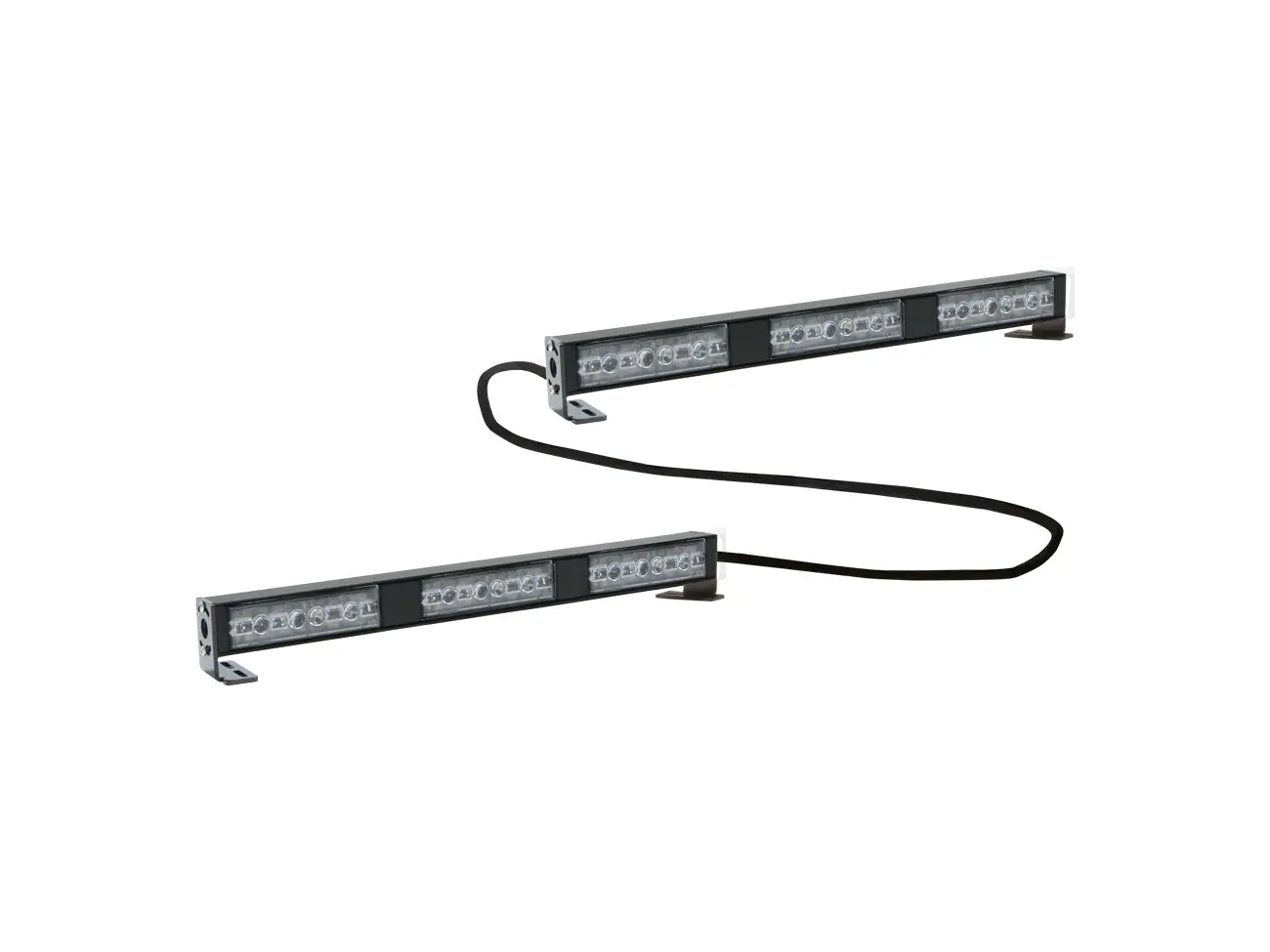ArrowWarn Multi-Module Split Assembly Warning Bars - Various Lengths - Dual Colours