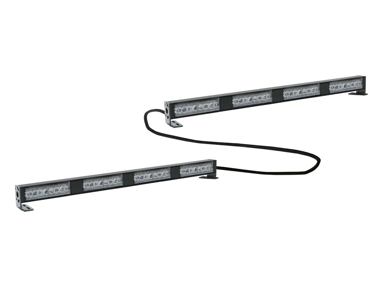 ArrowWarn Multi-Module Split Assembly Warning Bars - Various Lengths - Dual Colours
