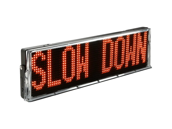 InfoSign - Next Generation Programmable Message Sign - (9x 123mm High Characters)
