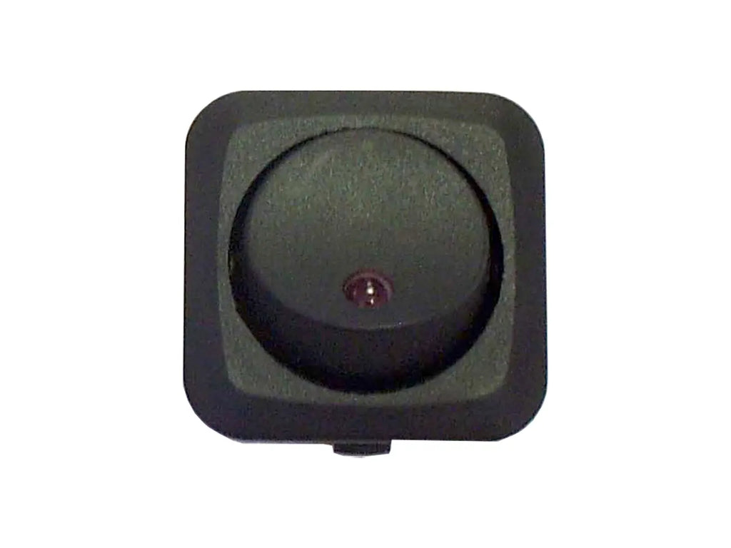 On/Off Round Rocker Switch, 12V - 8-61100-1