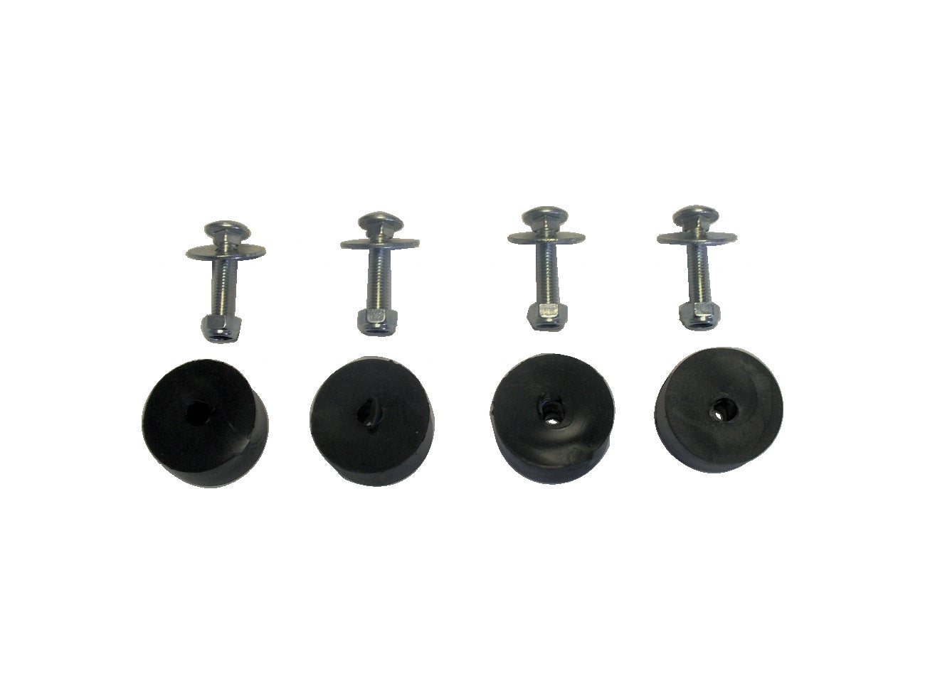 Heavy Duty Rubber Spacing Adaptors Mounting Kit - 20mm High