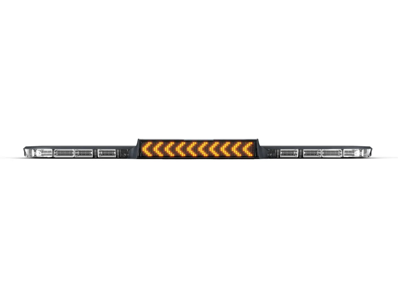 XL75 Lightbar with arrows on message sign 