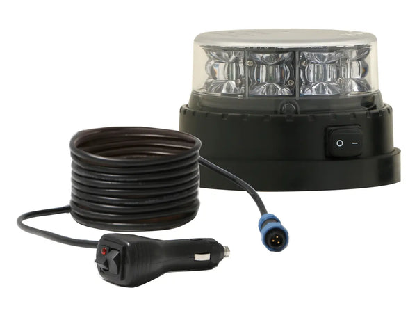 3-3751-RM rechargeable magnetic beacon with clear lens