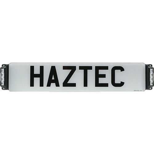 Angled Number Plate End Housing System with 2x 4 LED Lights