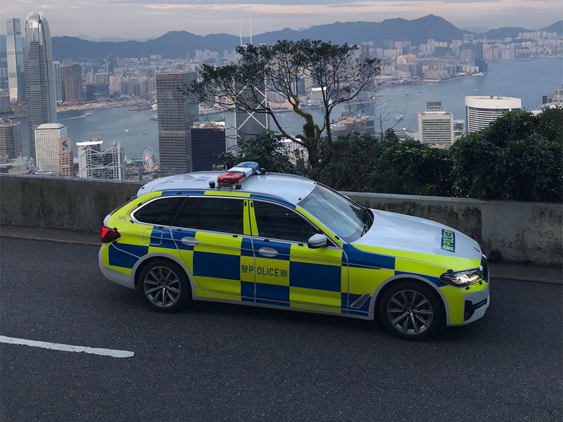 Police blue and red Xpert Lightbar