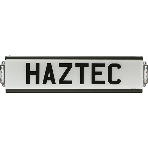 Angled Number Plate Plinth System with 2x 4 LED Lights