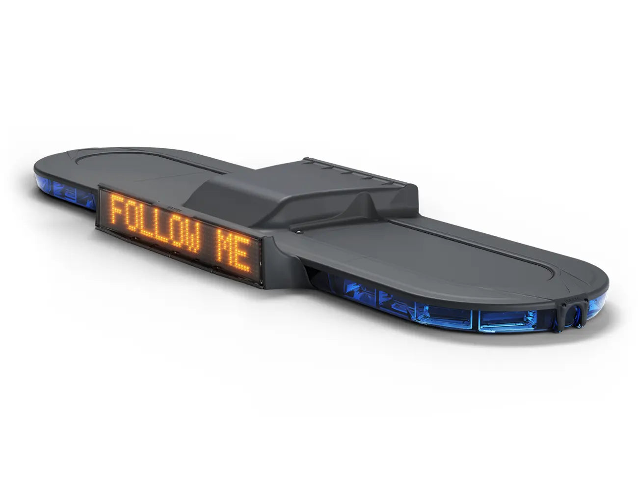 XL75 Lightbar with 'FOLLOW ME' sign and speaker