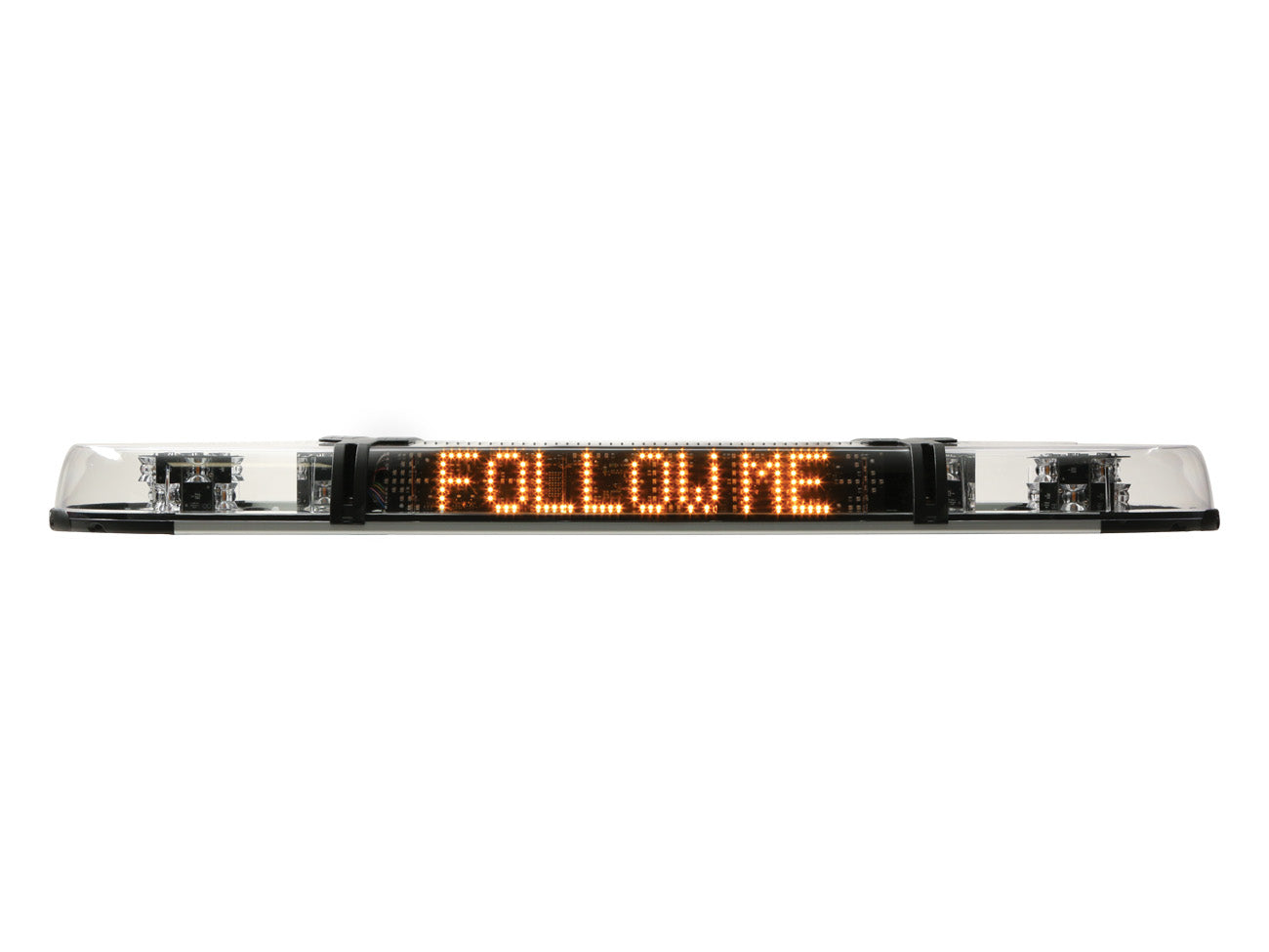 Xpert Lightbar with 'FOLLOW ME' message sign